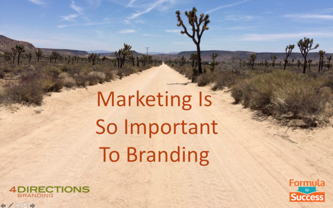 Why Marketing Is So Important to Branding